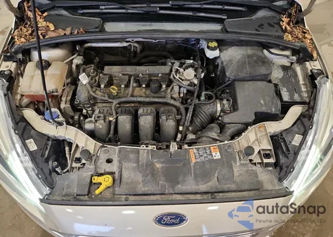 2017 Ford Focus Titanium из США, поврежденный, VIN 1FADP3N25HL329060